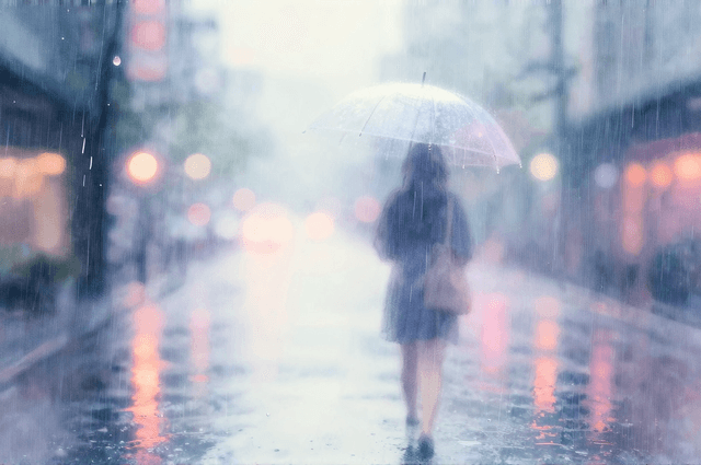 雨の夢の意味とは？降り方やシーン別の夢占い解釈